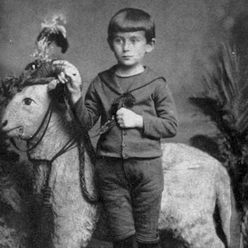 Kafka as a boy